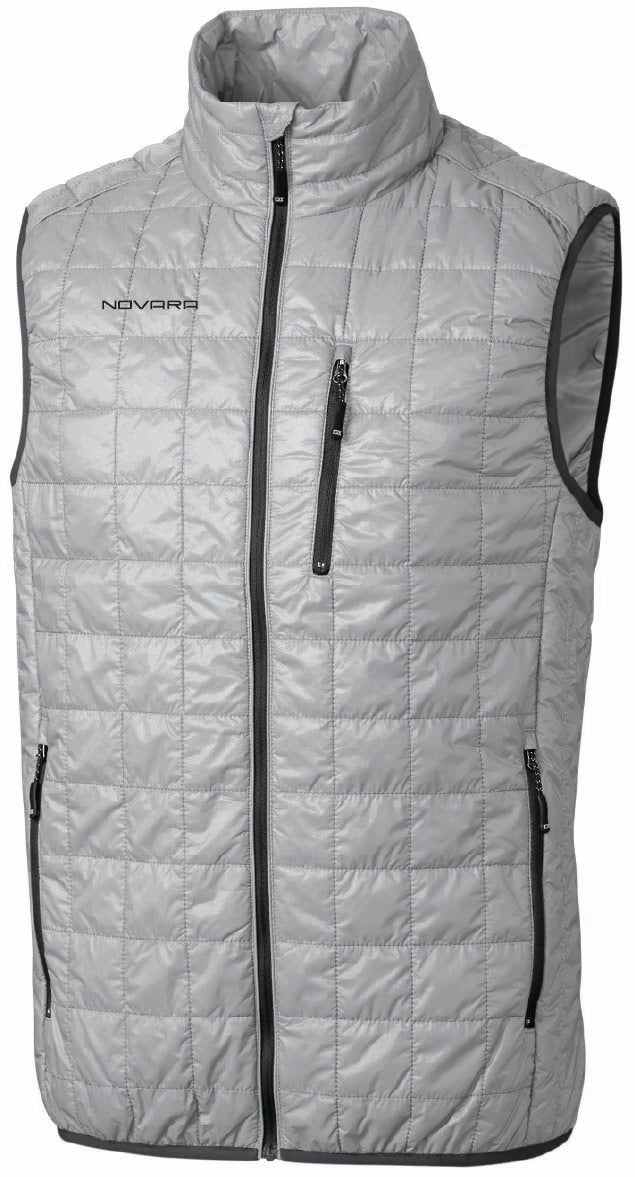 Cutter & Buck Rainier PrimaLoft ® Mens Eco Insulated Full Zip Puffer Vest