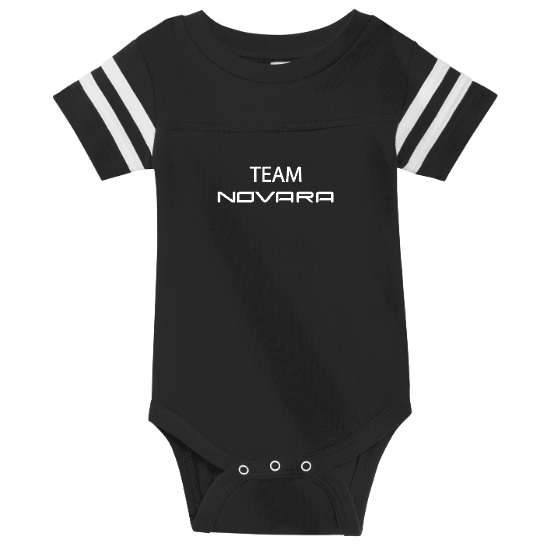 Rabbit Skins Infant Football Fine Jersey Bodysuit