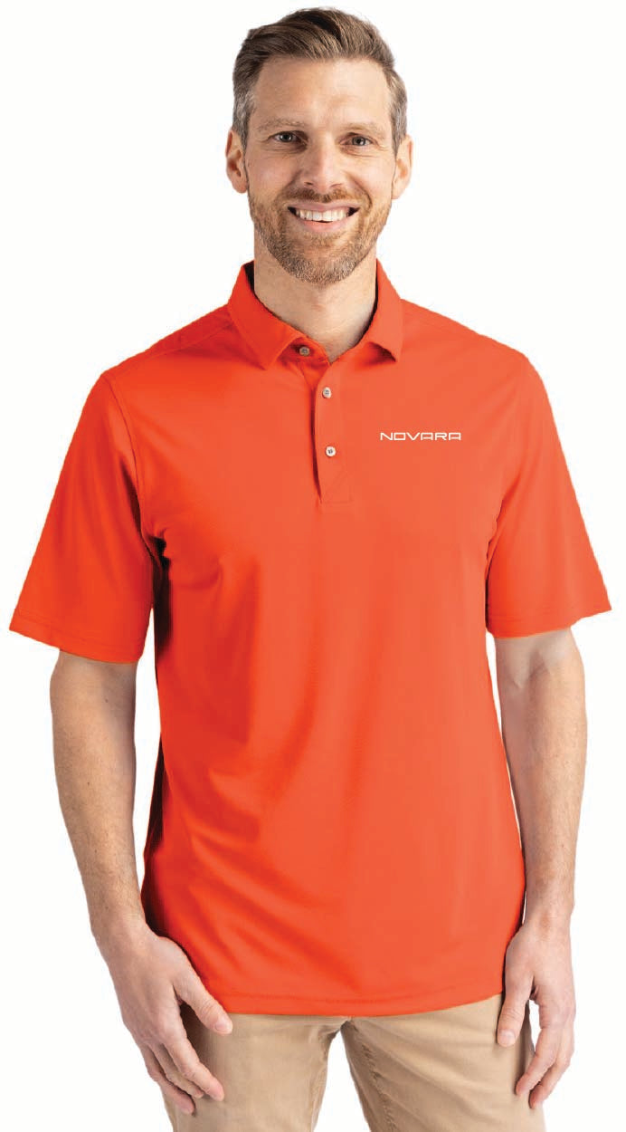 Cutter & Buck Virtue Eco Pique Recycled Mens Big and Tall Polo
