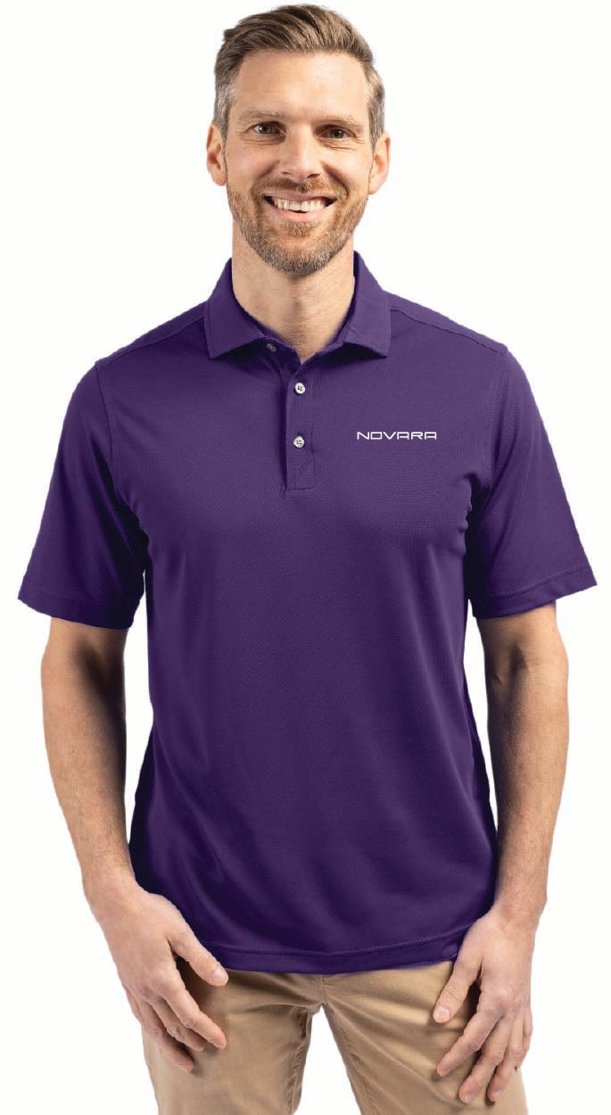 Cutter & Buck Virtue Eco Pique Recycled Mens Big and Tall Polo