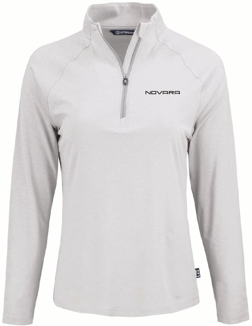 Cutter & Buck Coastline Recycled Double Peached Womens Quarter Zip Pullover