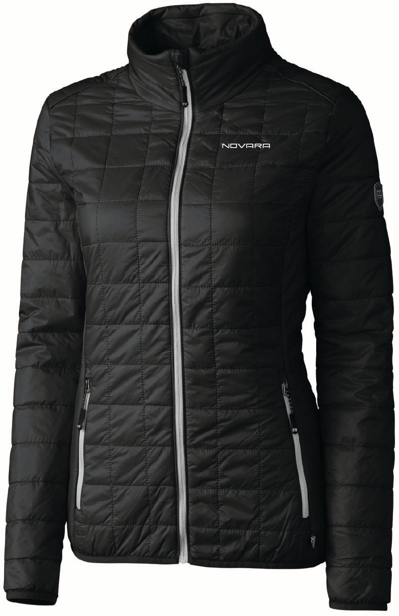 Cutter & Buck Rainier PrimaLoft ® Womens Eco Insulated Full Zip Puffer Jacket