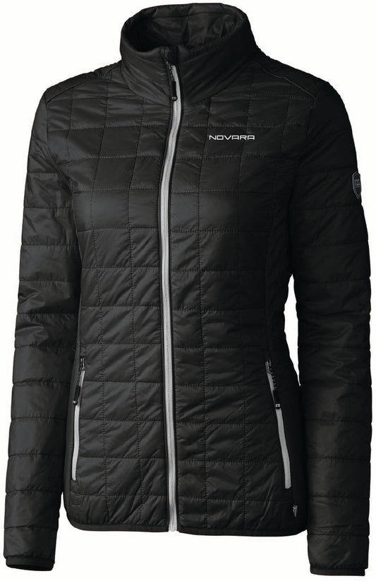 Cutter & Buck Rainier PrimaLoft ® Womens Eco Insulated Full Zip Puffer Jacket