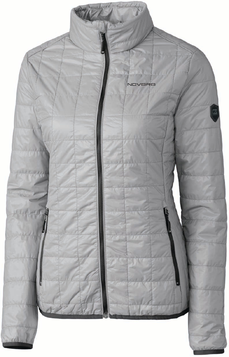 Cutter & Buck Rainier PrimaLoft ® Womens Eco Insulated Full Zip Puffer Jacket
