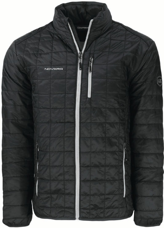 Cutter & Buck Rainier PrimaLoft Mens Eco Insulated Full Zip Puffer Jacket