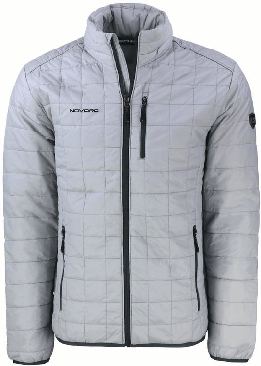 Cutter & Buck Rainier PrimaLoft Mens Eco Insulated Full Zip Puffer Jacket