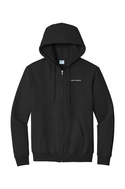 Port & Company Essential Fleece Full-Zip Hooded Sweatshirt