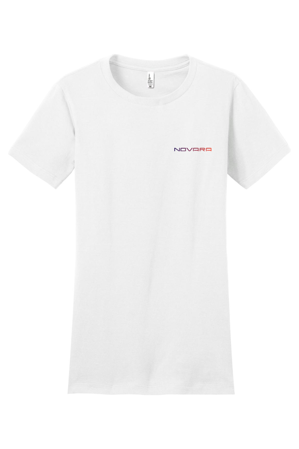 District Women's Fitted The Concert Tee - Glow Logo
