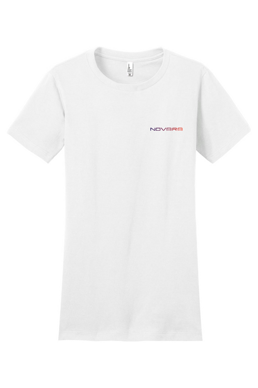 District Women's Fitted The Concert Tee - Glow Logo