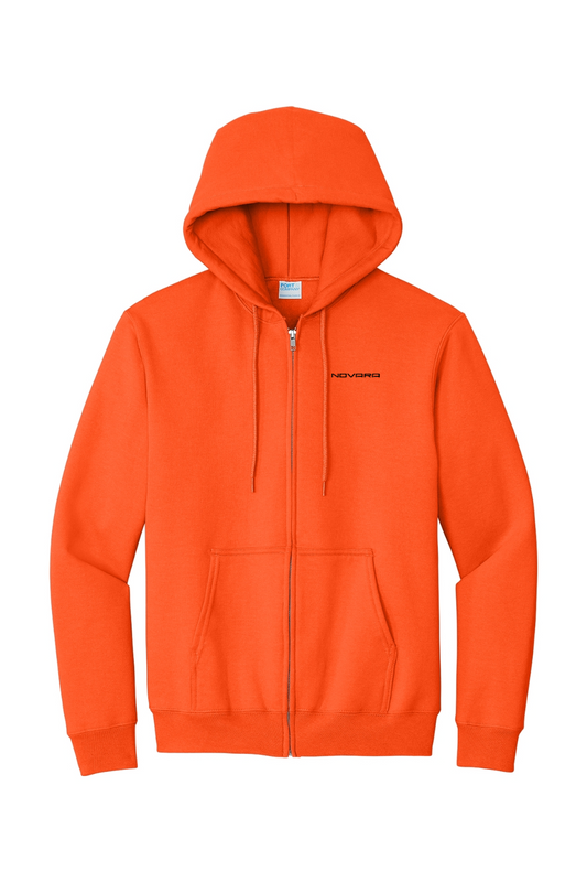 Port & Company Essential Fleece Full-Zip Hooded Sweatshirt