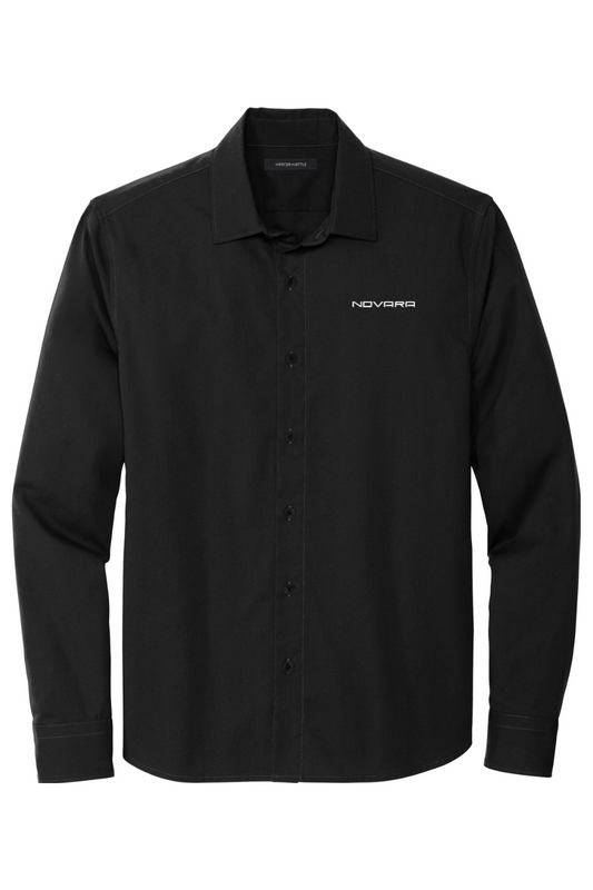 MERCER+METTLE Long Sleeve Stretch Woven Shirt